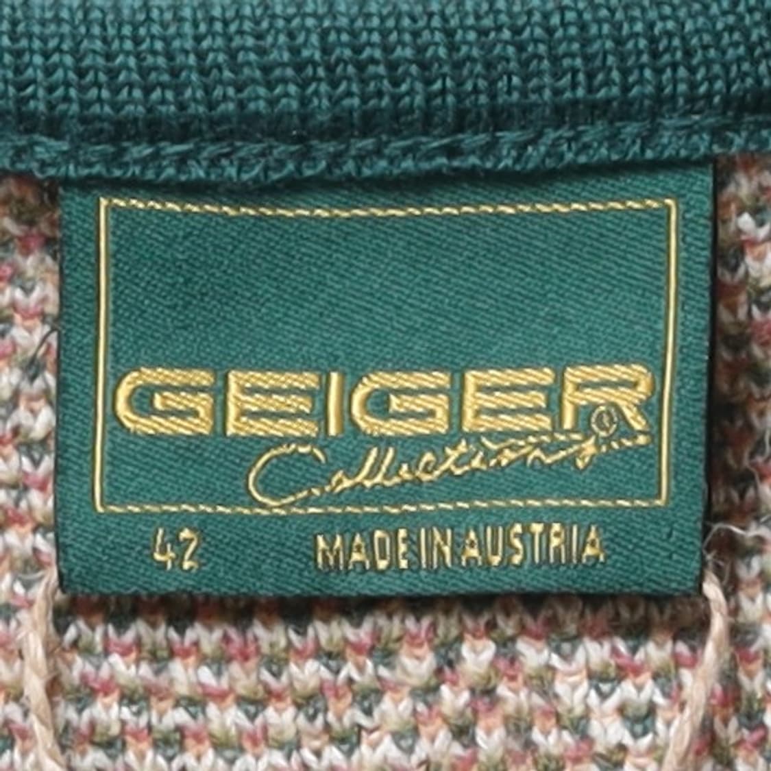 가이거 GEIGER Pattern Wool Cardigan  상품이미지7