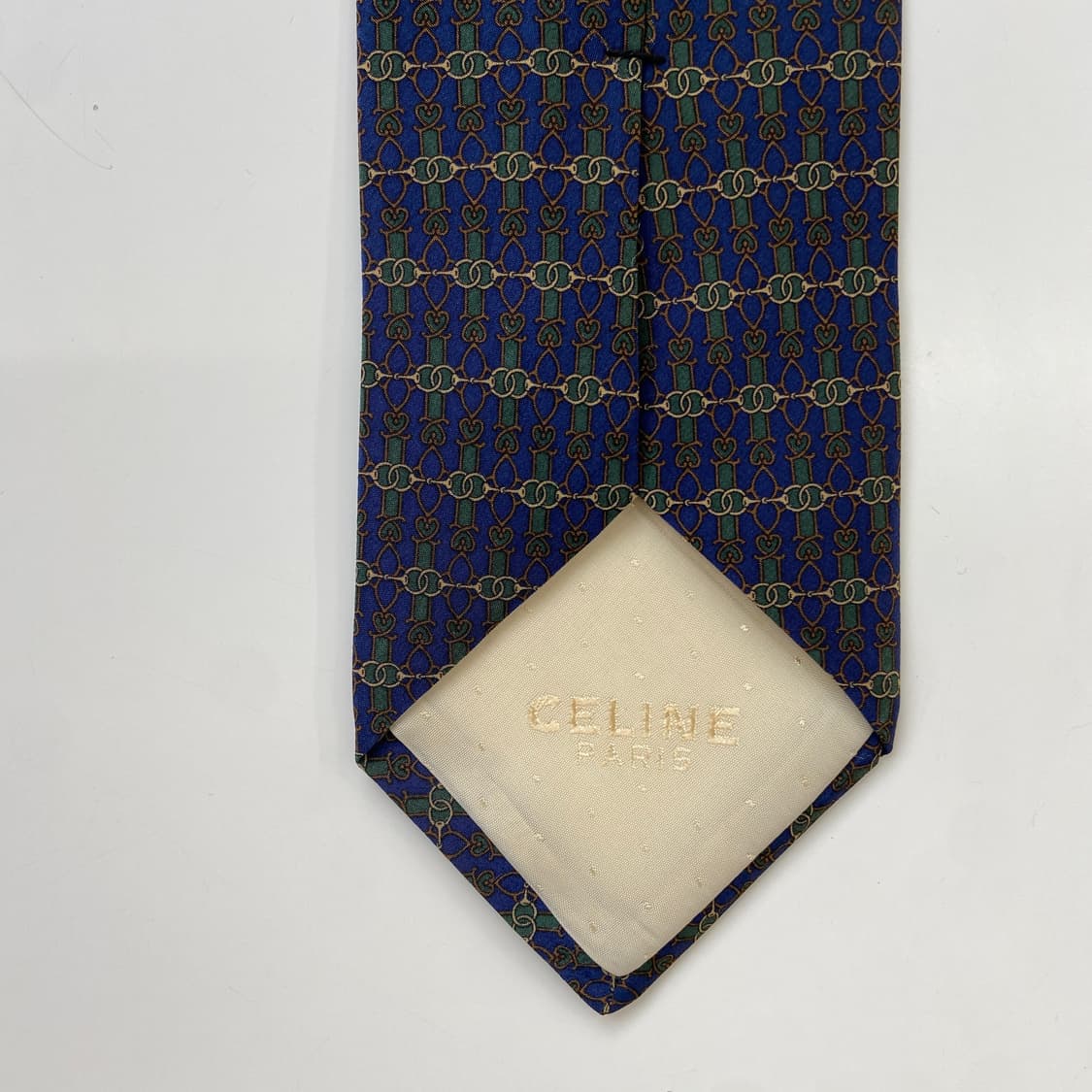 셀린느(celine) 명품 정품 심플로고 넥타이 8.4cm 상품이미지7