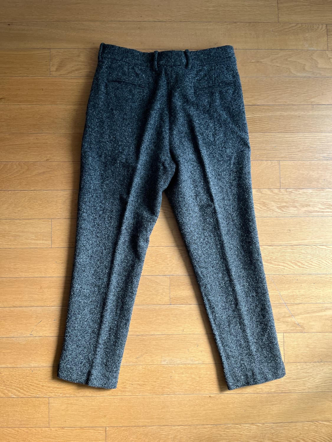 올드 셀린느 울 부클 테이퍼드 팬츠 상품이미지2