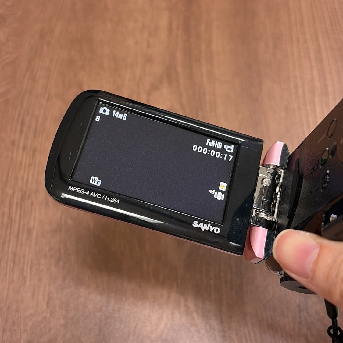 [부품용] 산요 DMX-GH1 핑크 캠코더 상품이미지4