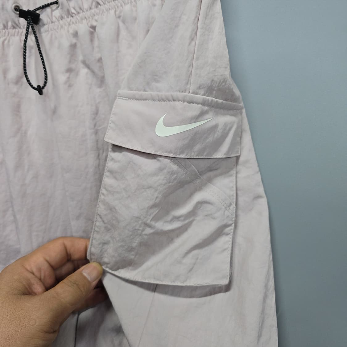 나이키(NIKE) W 스포츠웨어 에센셜 우븐 하이라이즈 쇼츠반바지 L 상품이미지3