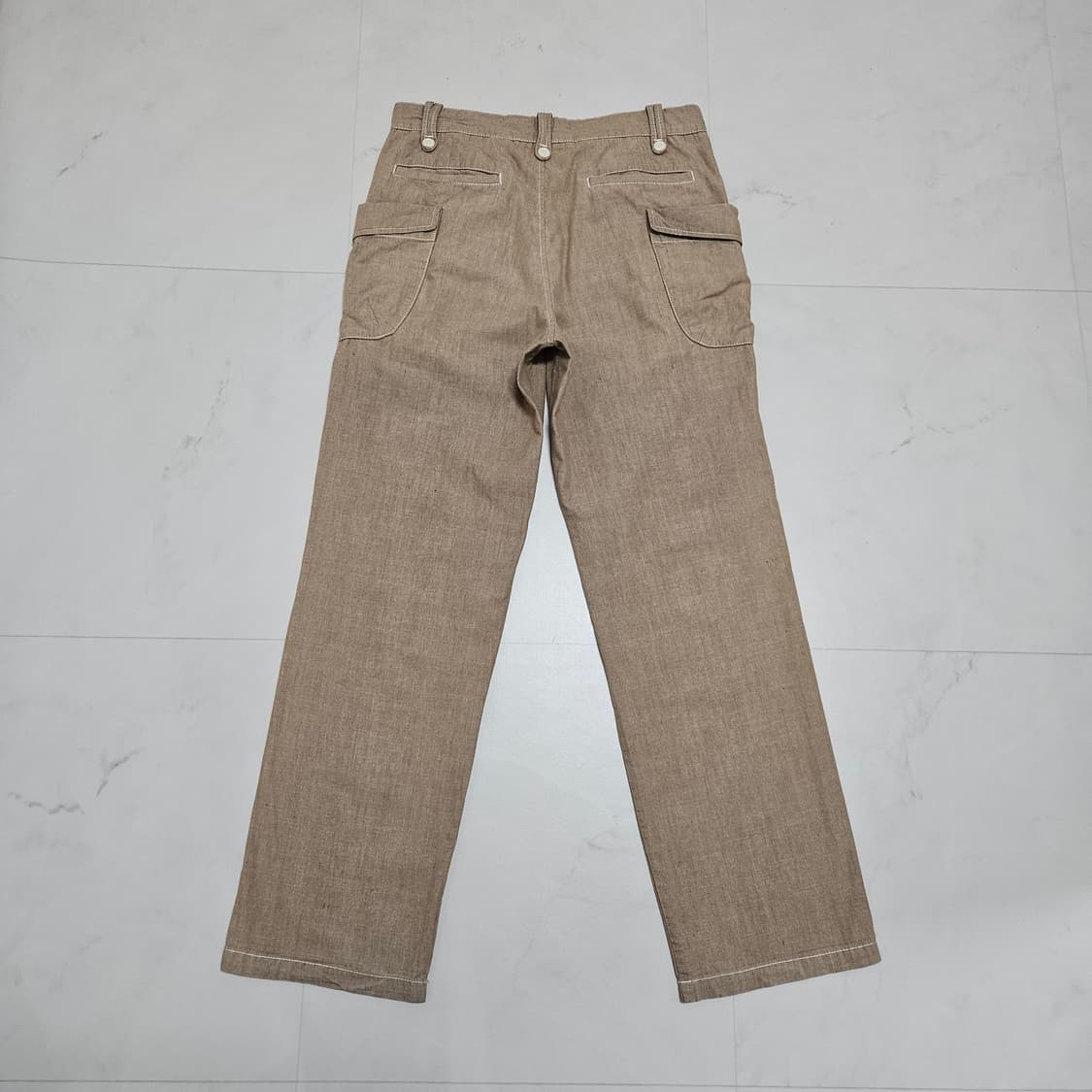 일본빈티지 Rageblue 카고포켓 치노팬츠 베이지 30 상품이미지3