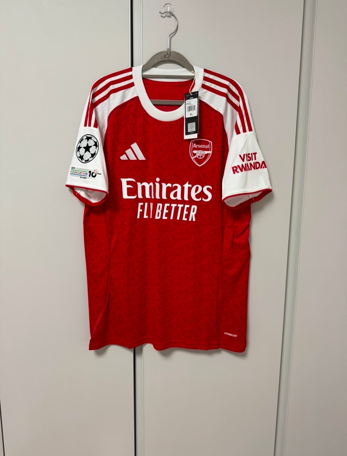 25-26 아스날 홈 국내XL 에제 판매 상품이미지2