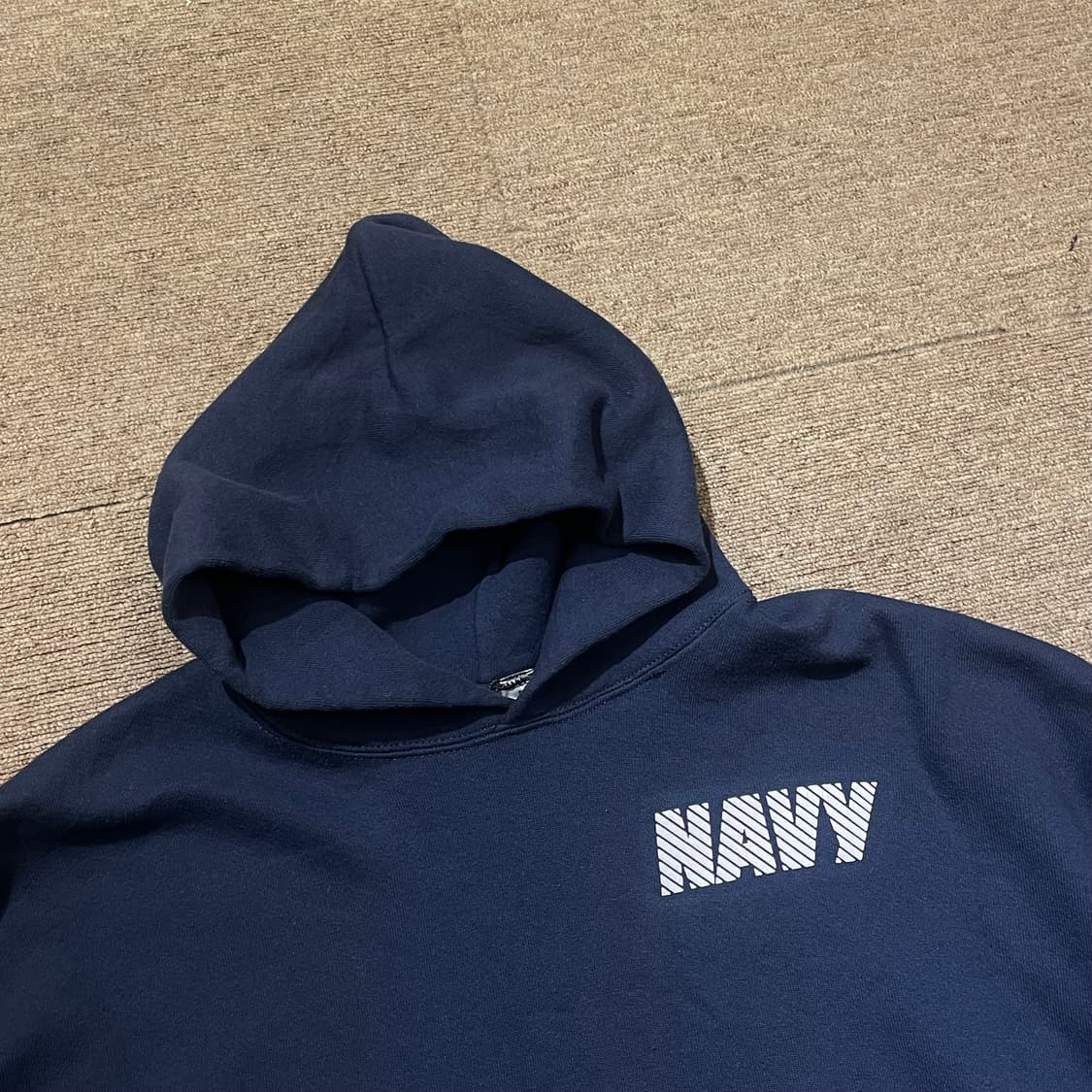 (XL) USA Soffe NAVY 밀리터리 미해군 후드티 상품이미지3