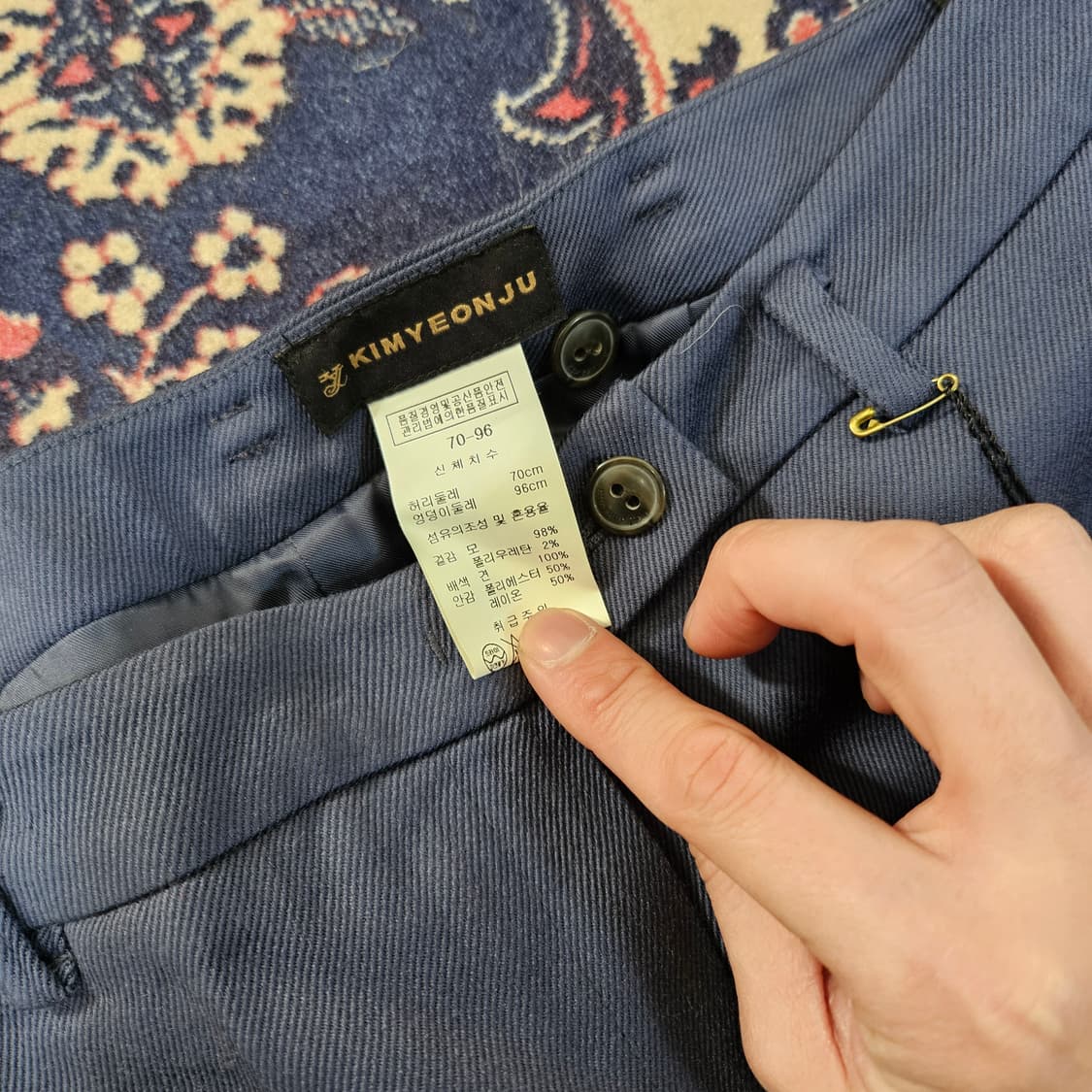 새상품)KimYeonJu 자켓 팬츠 셋업 상품이미지7