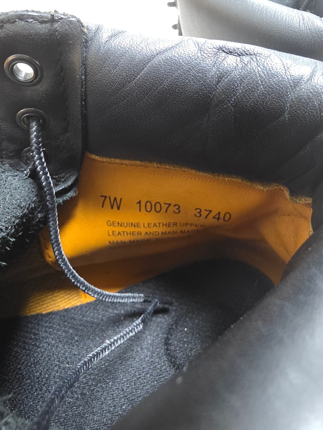 [250~255]팀버랜드 6인치 워터프루프 프리미엄 블랙부츠 상품이미지9