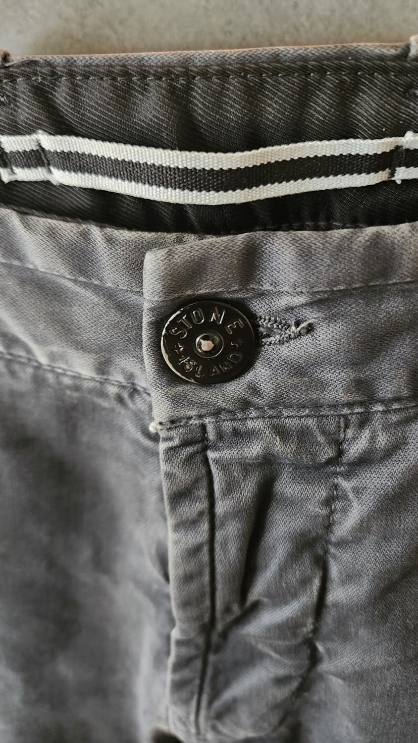 스톤아일랜드 그레이 카고 팬츠 W34 상품이미지3