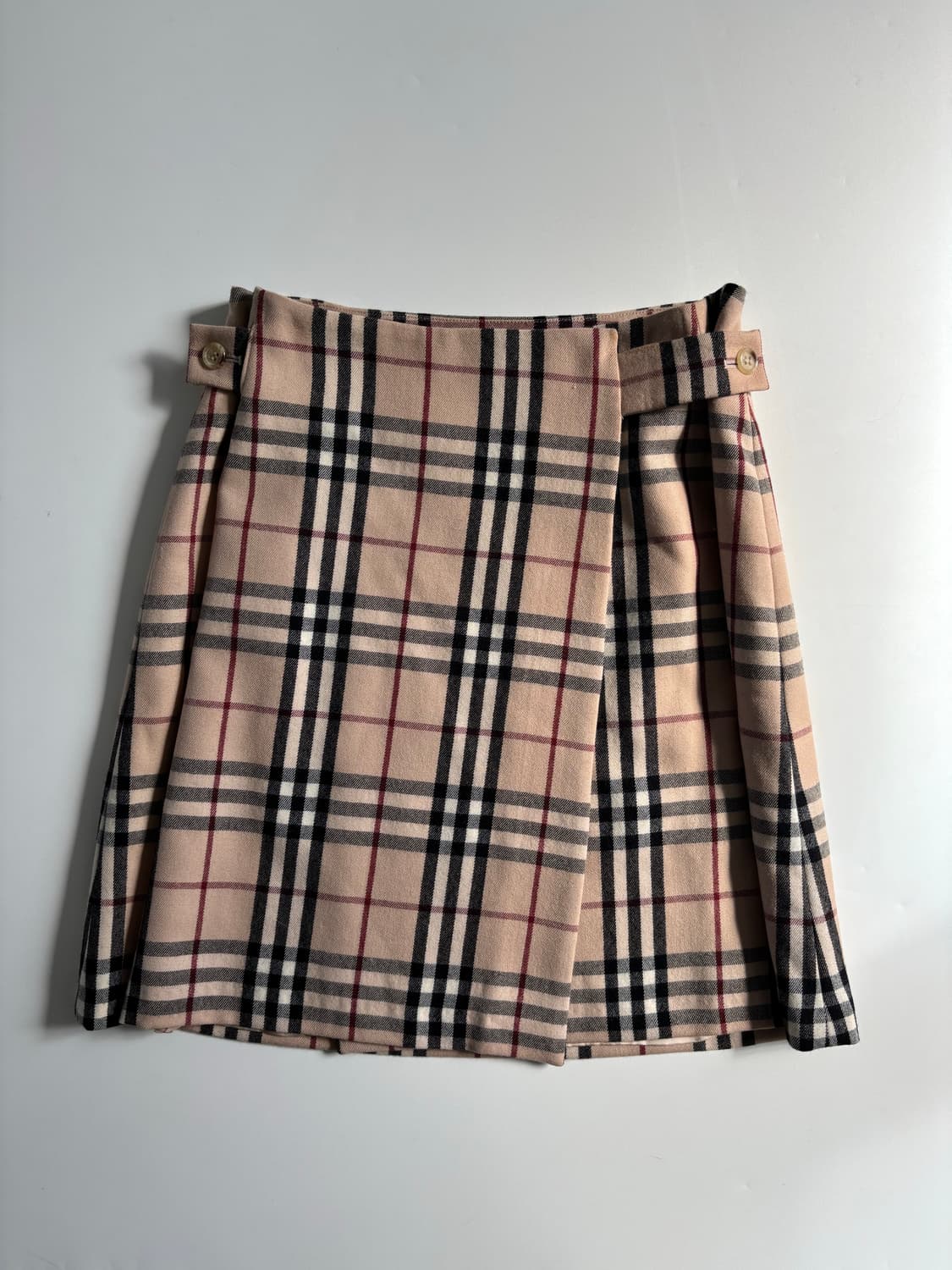 Burberry 버버리 베이지 노바체크 스커트 상품이미지2
