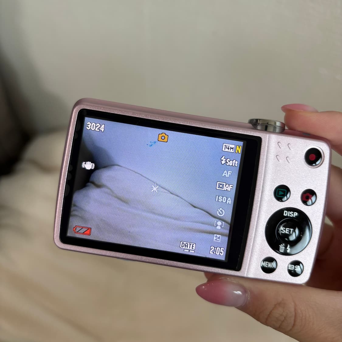 카시오 엑슬림 EX-Z550 빈티지 디지털 카메라 상품이미지3