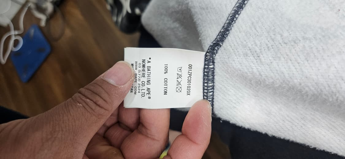 베이프 시티카모 후드집업 xl 상품이미지5