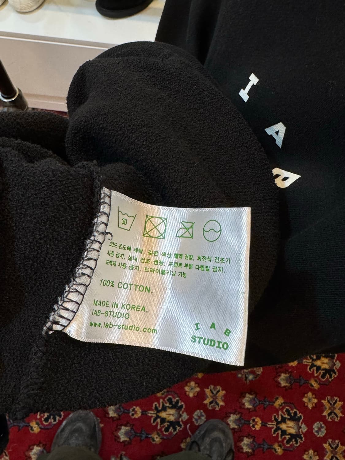 아이앱 후드 블랙L 상품이미지6