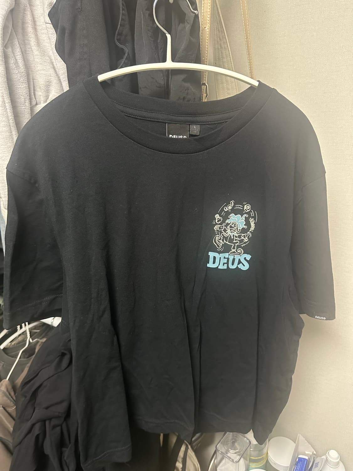 데우스 뉴 레드라인 오가닉 반팔 크롭ver 상품이미지2
