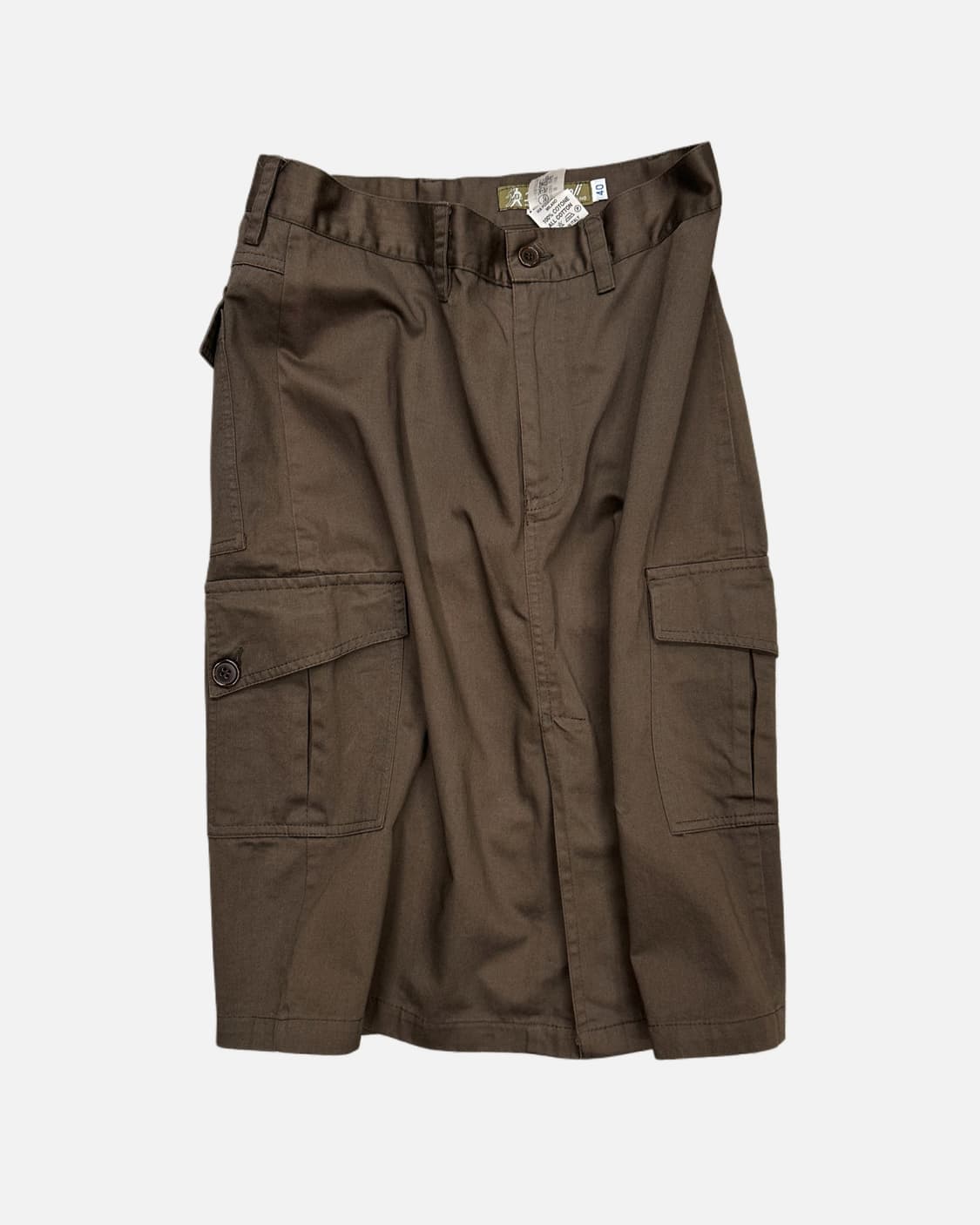 brown cargo pocket skirt 상품이미지1