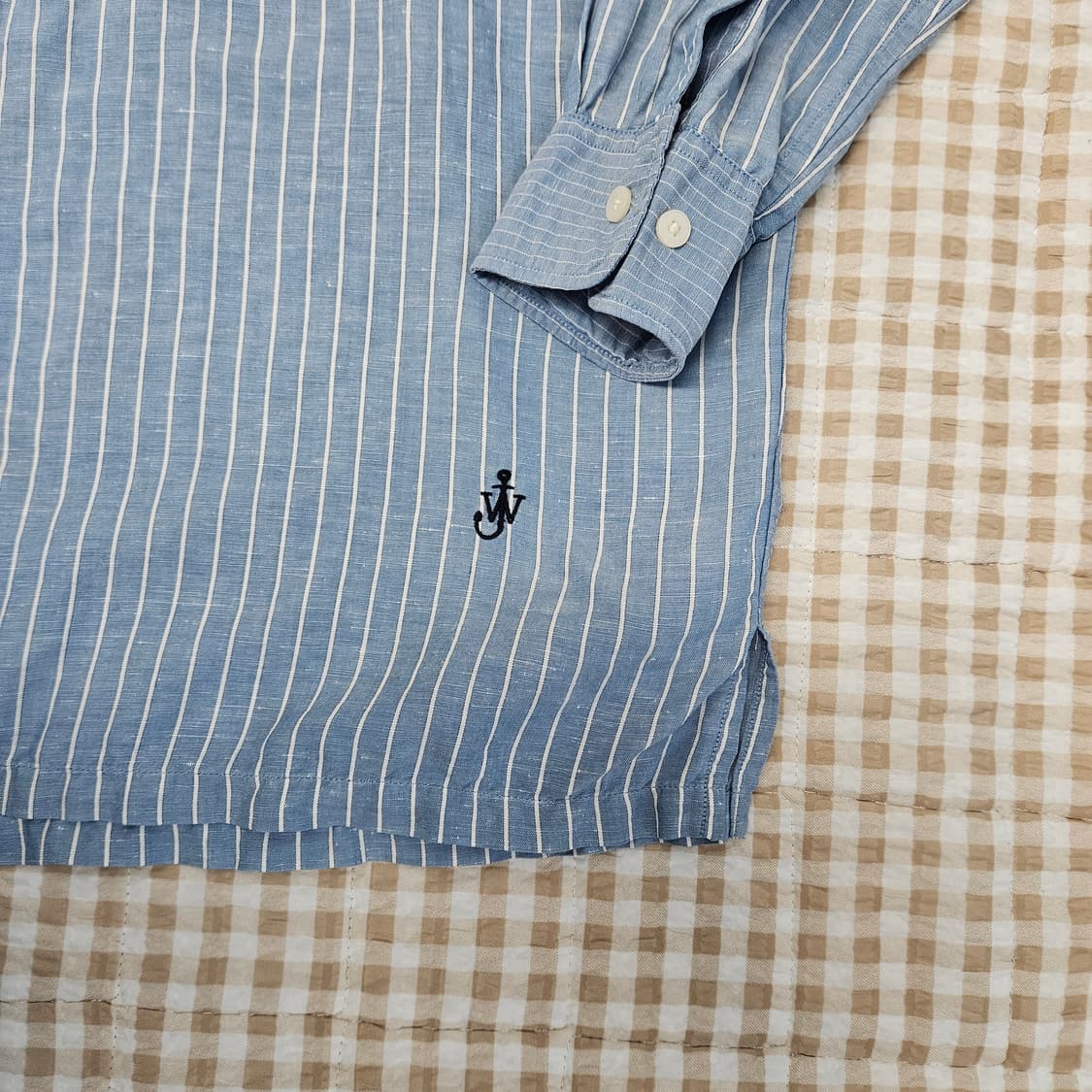 유니클로 린넨 셔츠 남방 남자100~105 상품이미지4