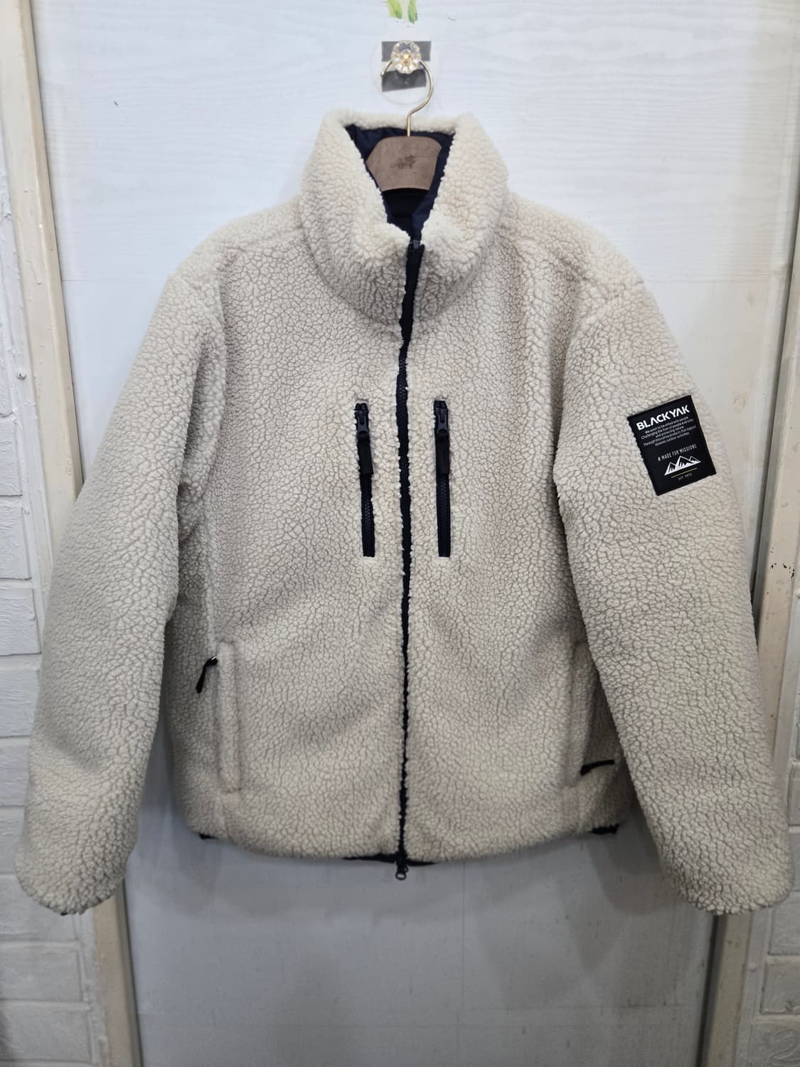 100,L)) BLACK YAK 블랙야크 오리털 양면 패딩! 따뜻함보장! 상품이미지5