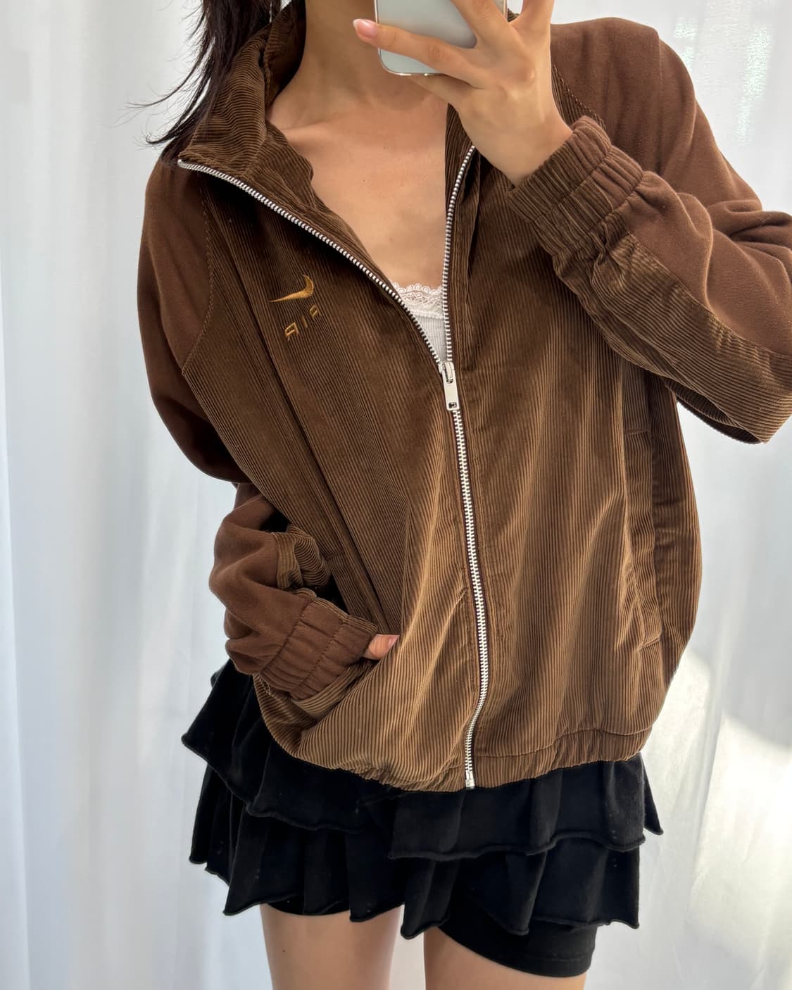 Nike 나이키 Air 코듀로이 브라운 트랙탑 상품이미지2