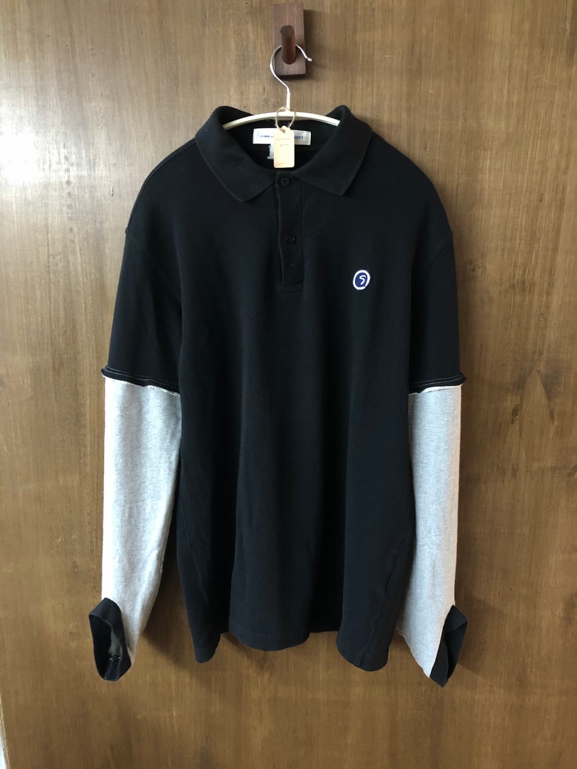 Comme des garcons shirt 레이어드 카라티 m 상품이미지1
