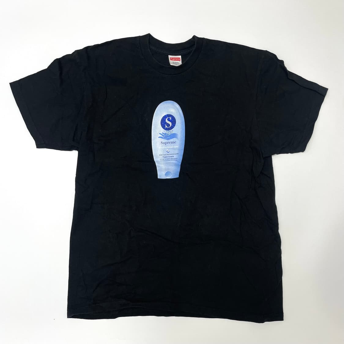 [L]슈프림 티셔츠 블랙 상품이미지1