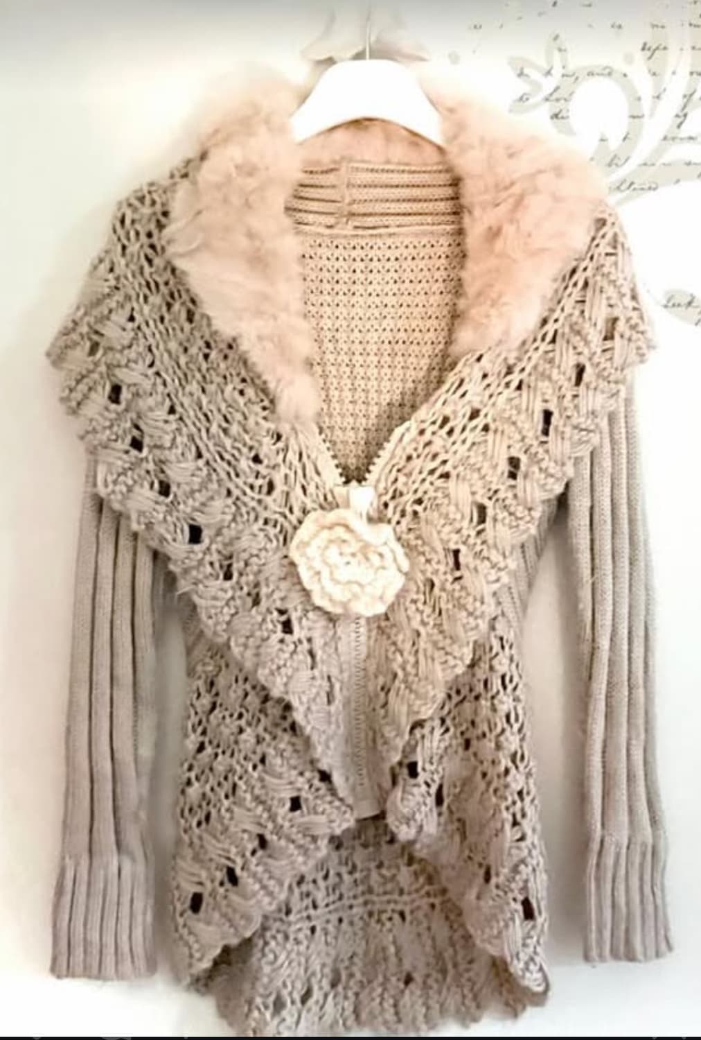 빈티지 페어리 모리 라떼갸루 큐빈 가디건 상품이미지2