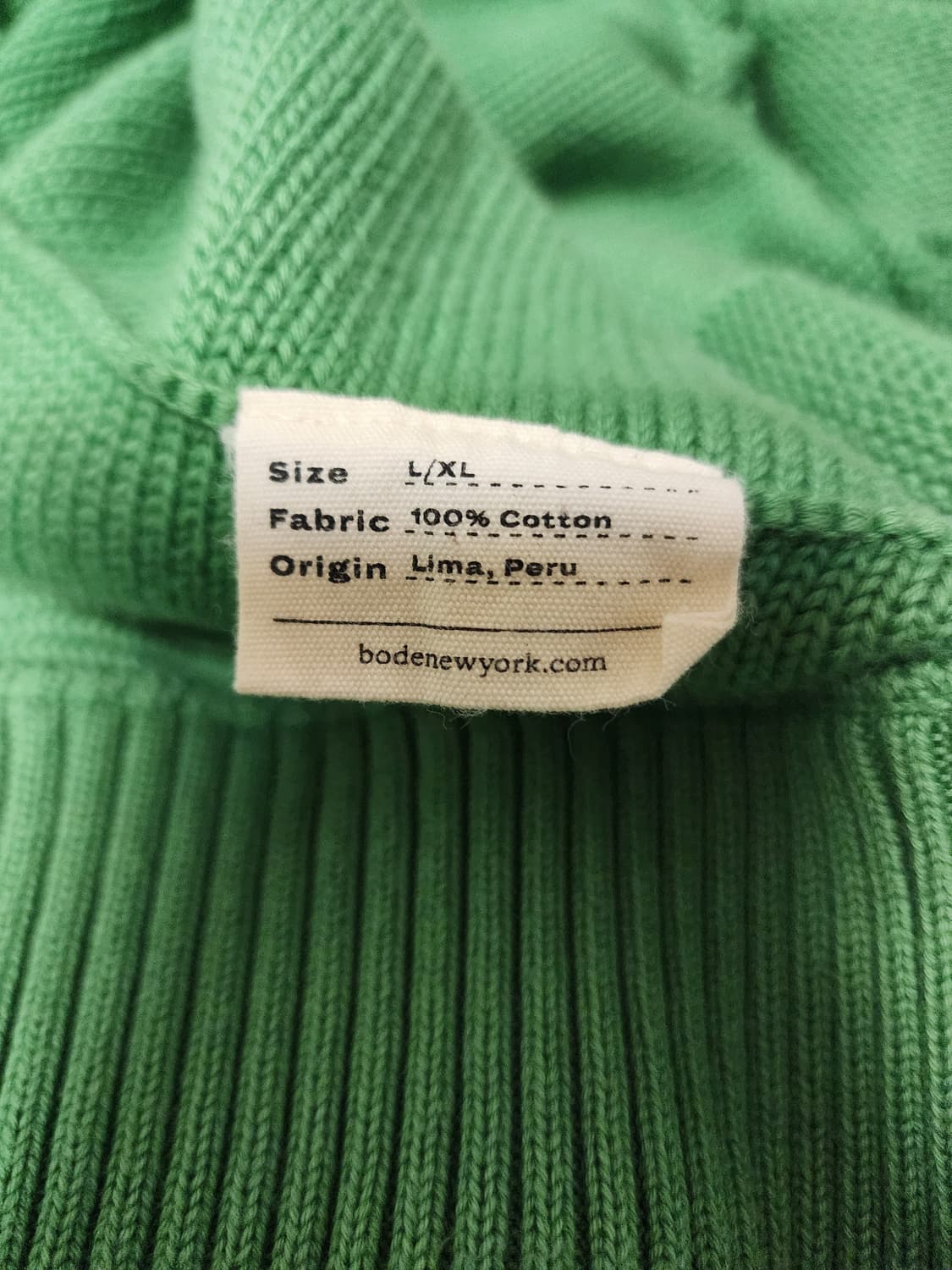 (Bode)보디 더블 브레스티드 가디건(green) 상품이미지4