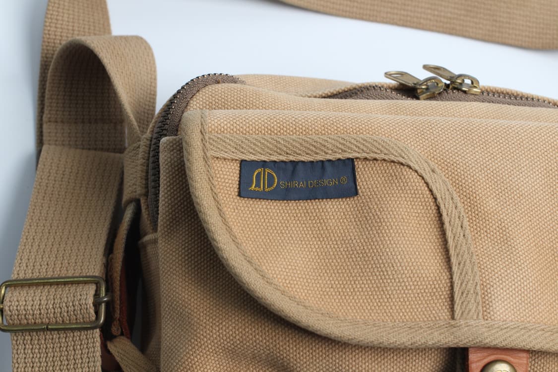 SHIRAI DESIGN Canvas Cross Bag 상품이미지2