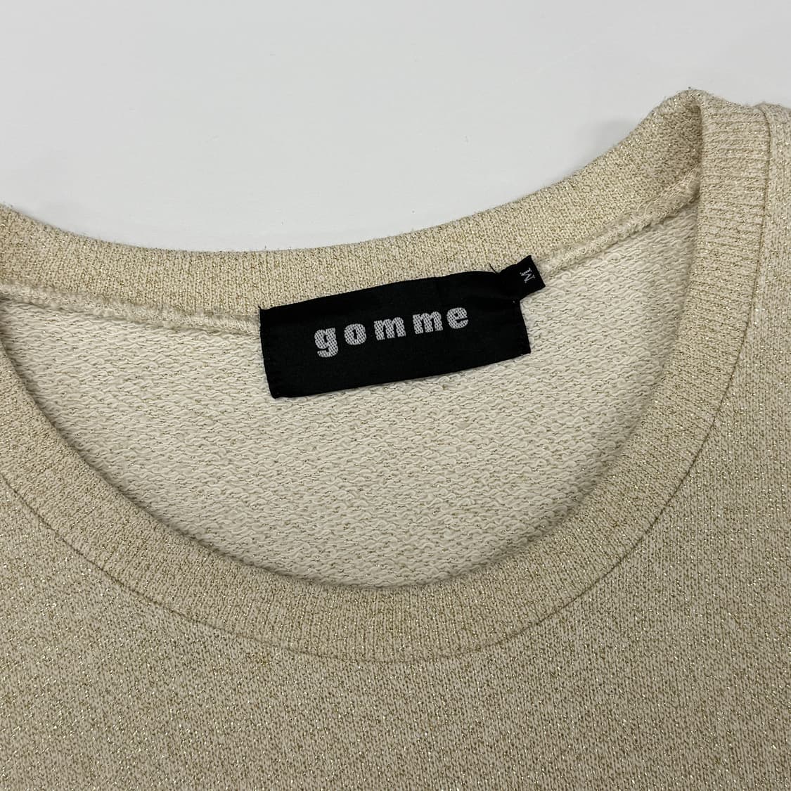 Gomme layered sweatshirt 상품이미지5