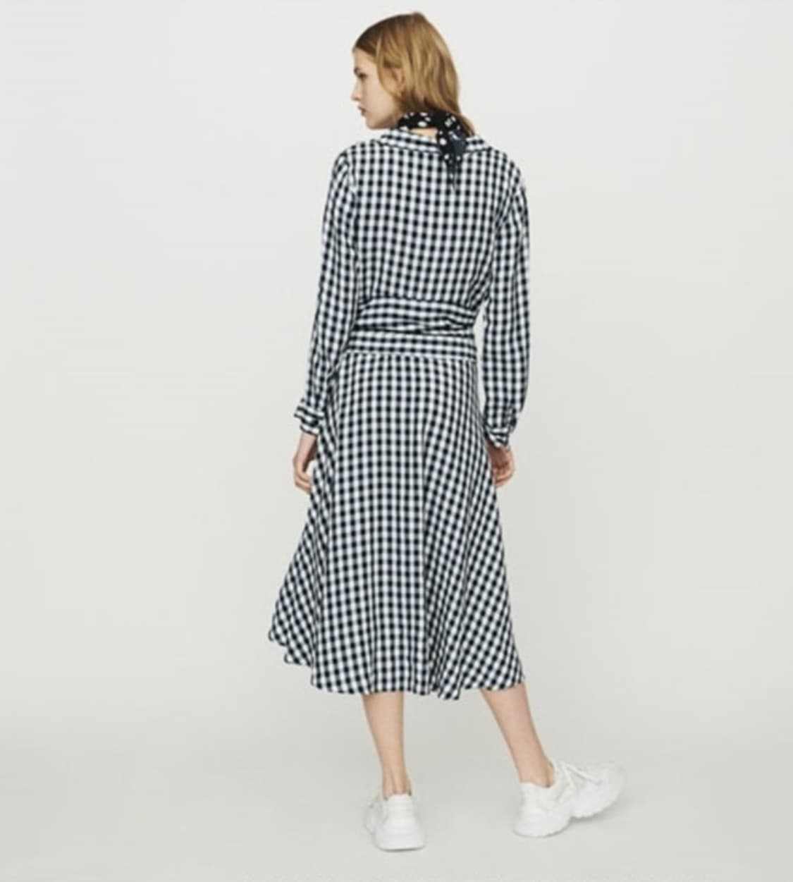 마쥬 트롱프뢰유 깅엄체크 원피스 1사이즈 상품이미지4