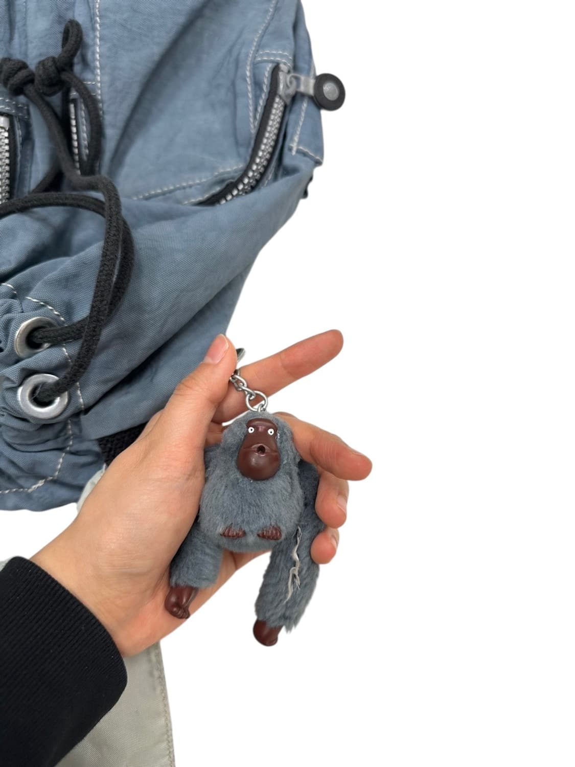 키플링 복조리 백팩 가방 소라색 상품이미지10