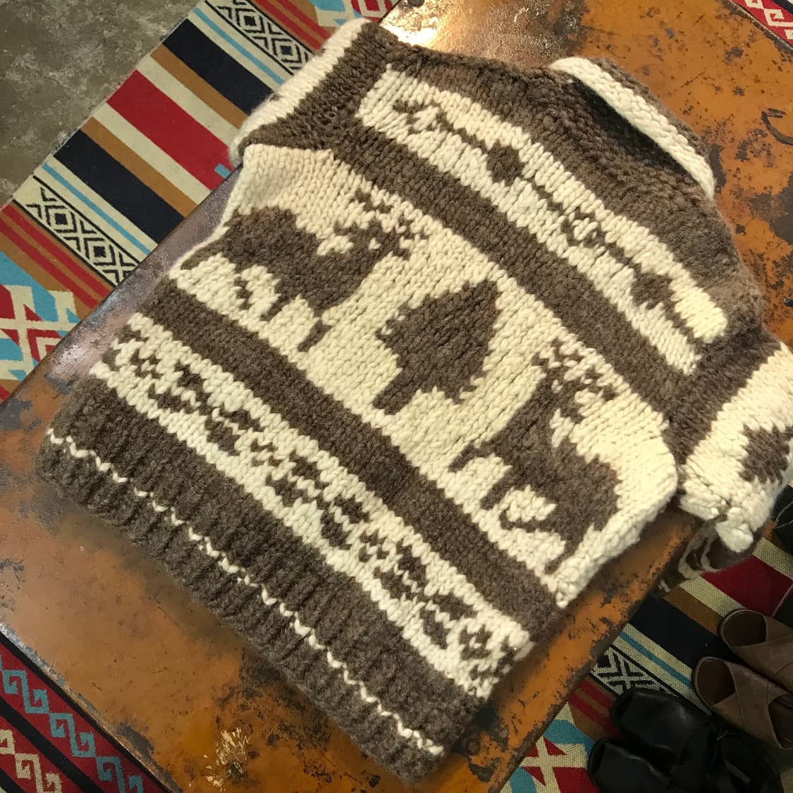 VTG 빈티지 노르딕 패턴 코위찬 여성 55 66 남성 97  상품이미지7