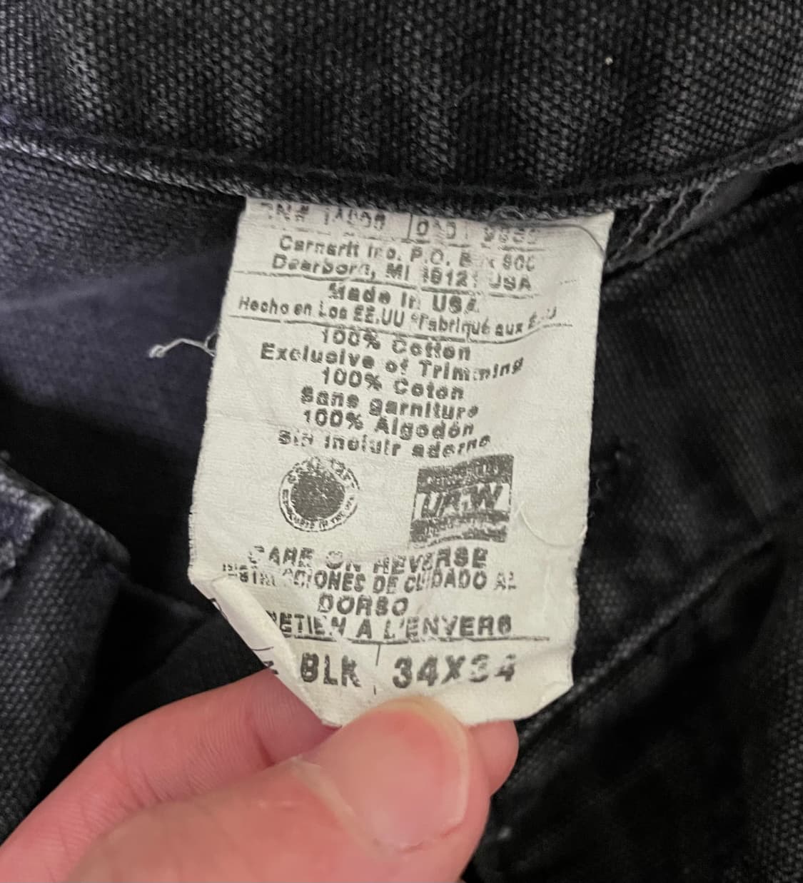 칼하트 더블니 팬츠 상품이미지3