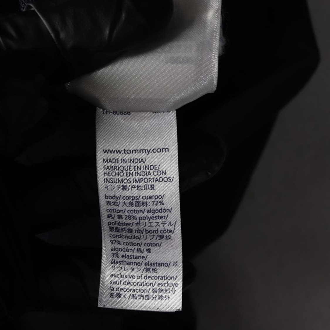 타미힐피거 베이직 네이비 맨투맨 M 상품이미지6