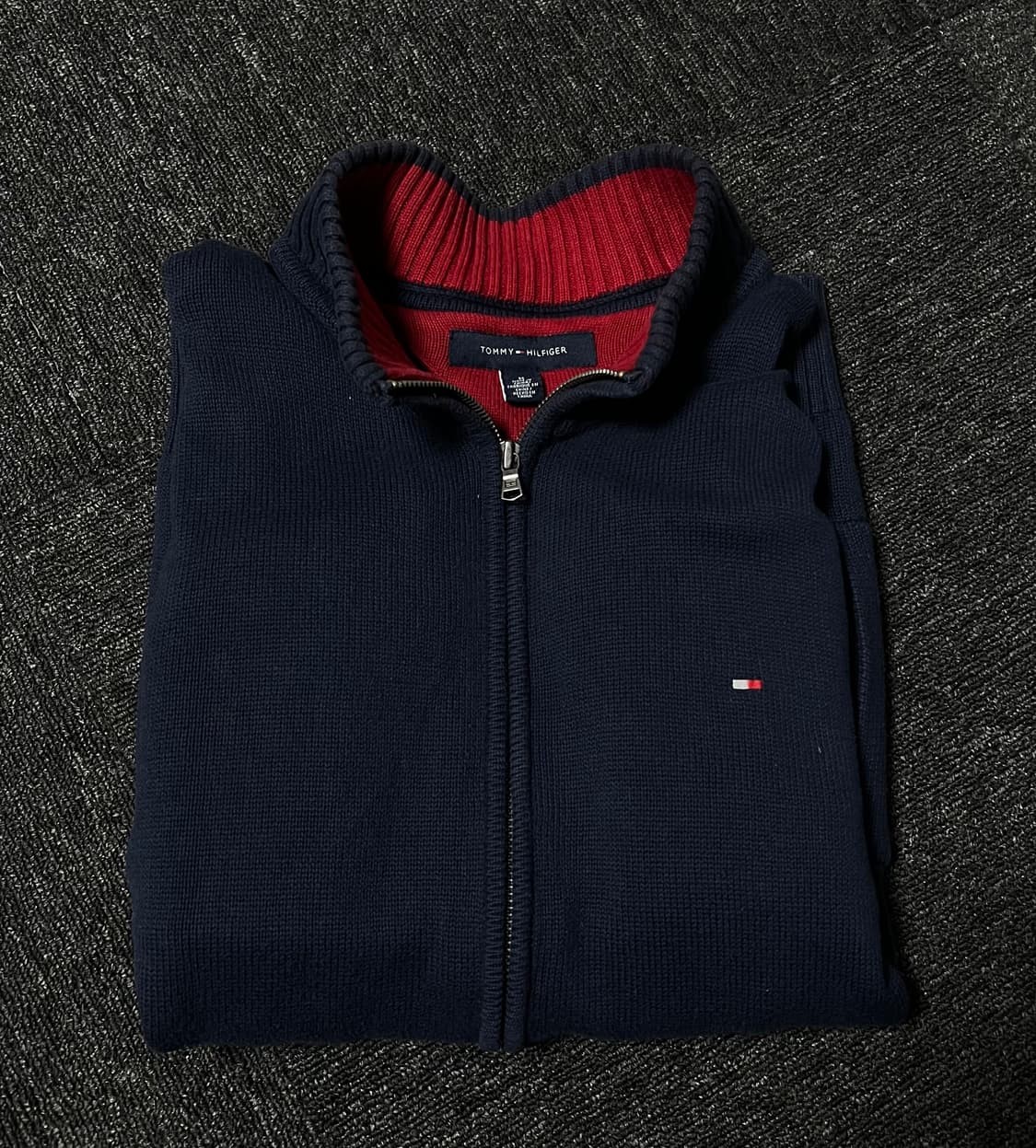 타미 니트집업 상품이미지3