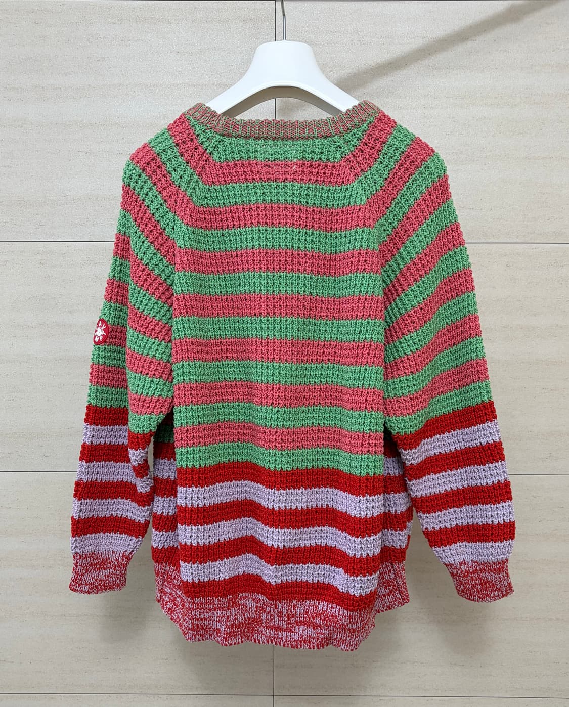 20SS 카브엠트 C.E STRIPE LOOSE WAFFLE KNIT 상품이미지2