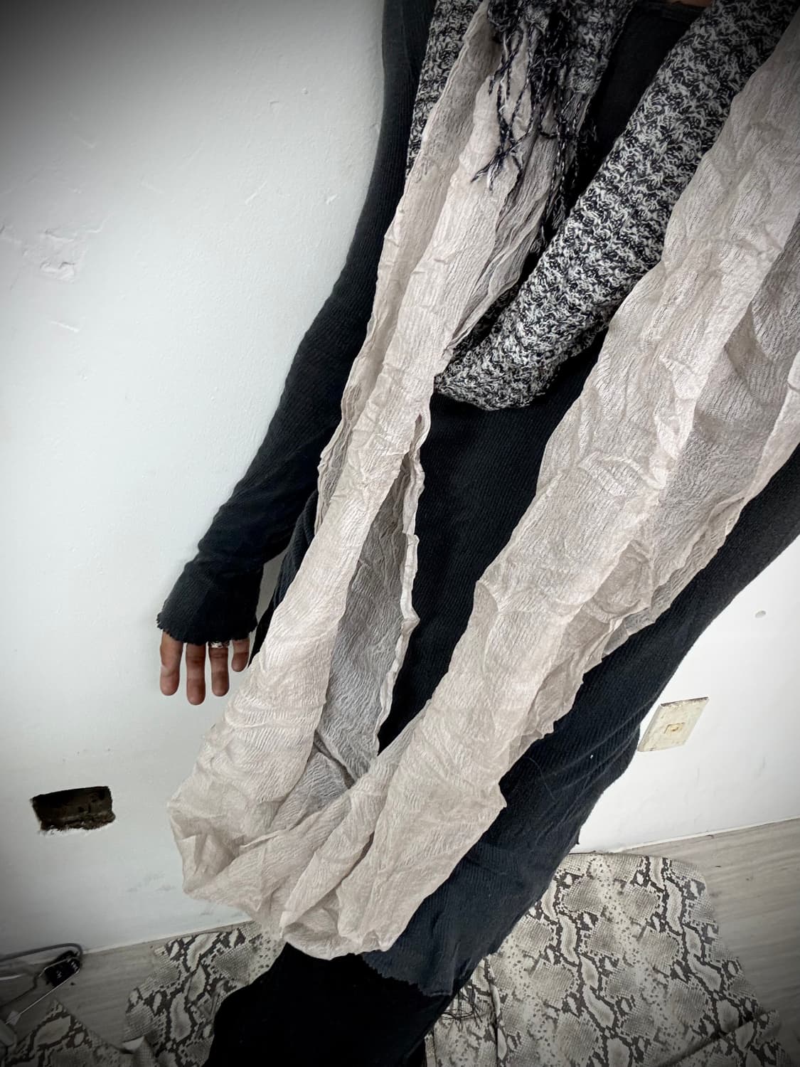“Vintage” Layered Scarf 상품이미지1