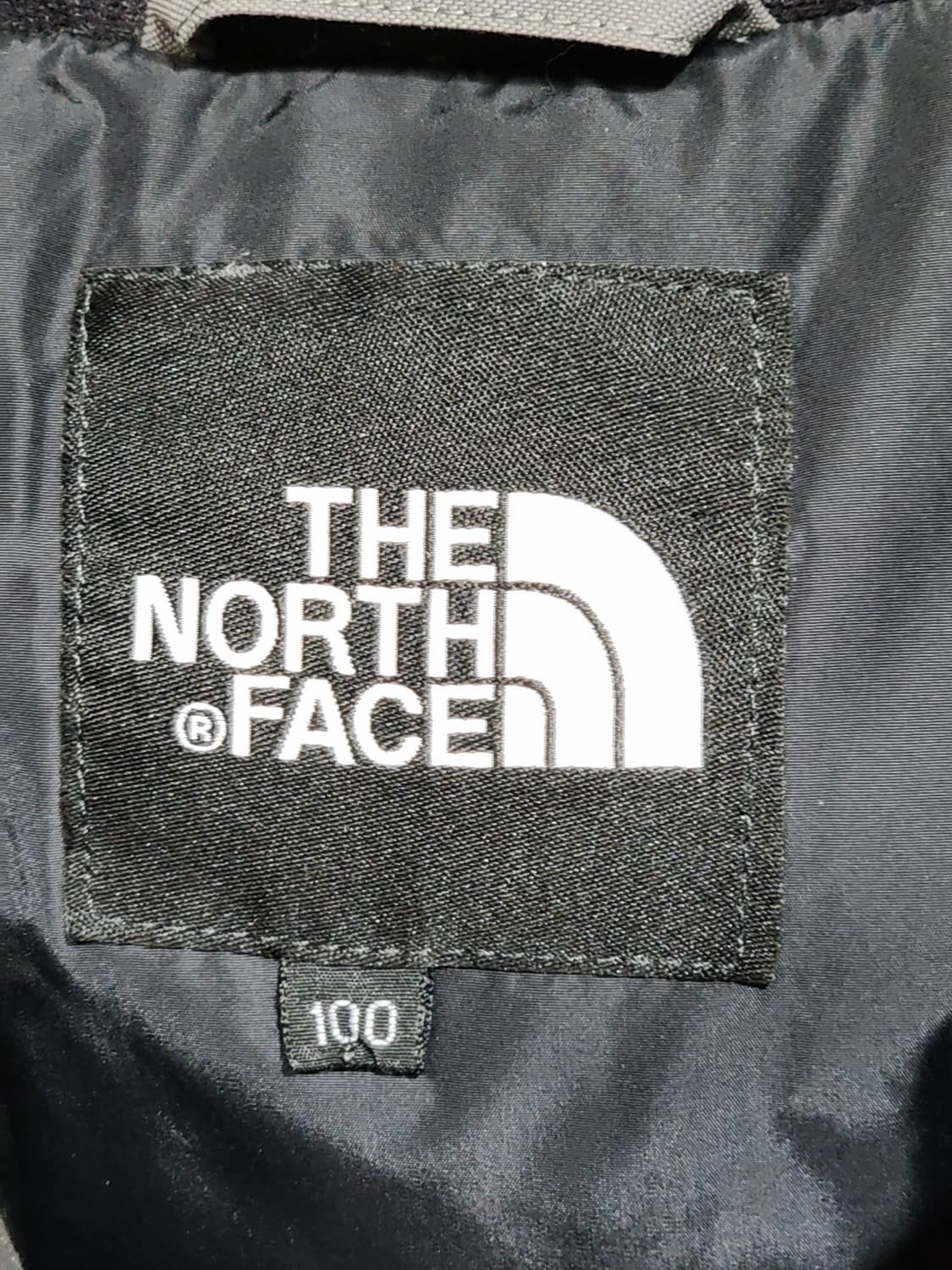(105) 노스페이스 거위털 패딩점퍼 그레이 구스다운 자켓 후드  상품이미지3