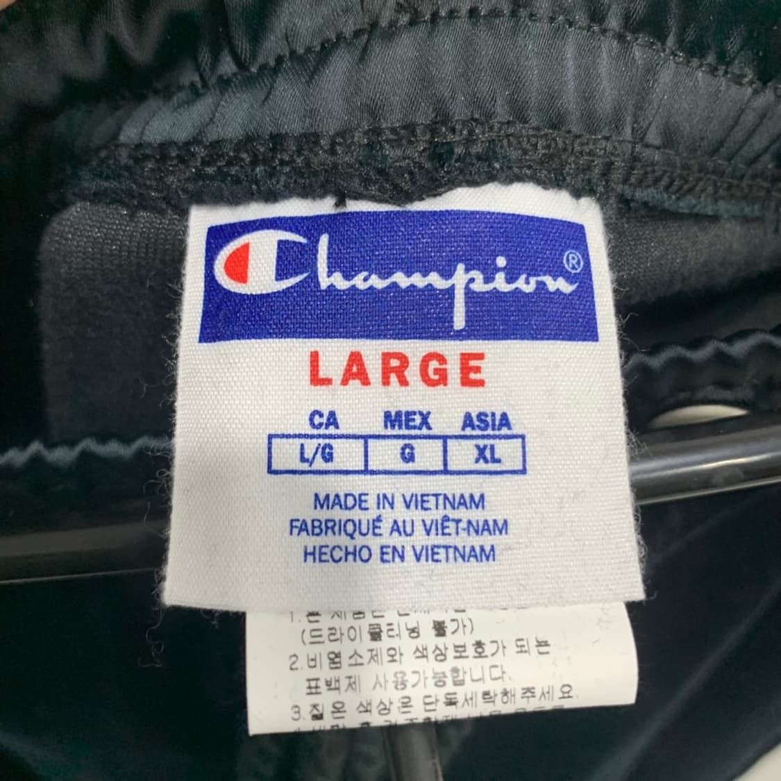 챔피온 올드스쿨 벨벳 조거팬츠 상품이미지5