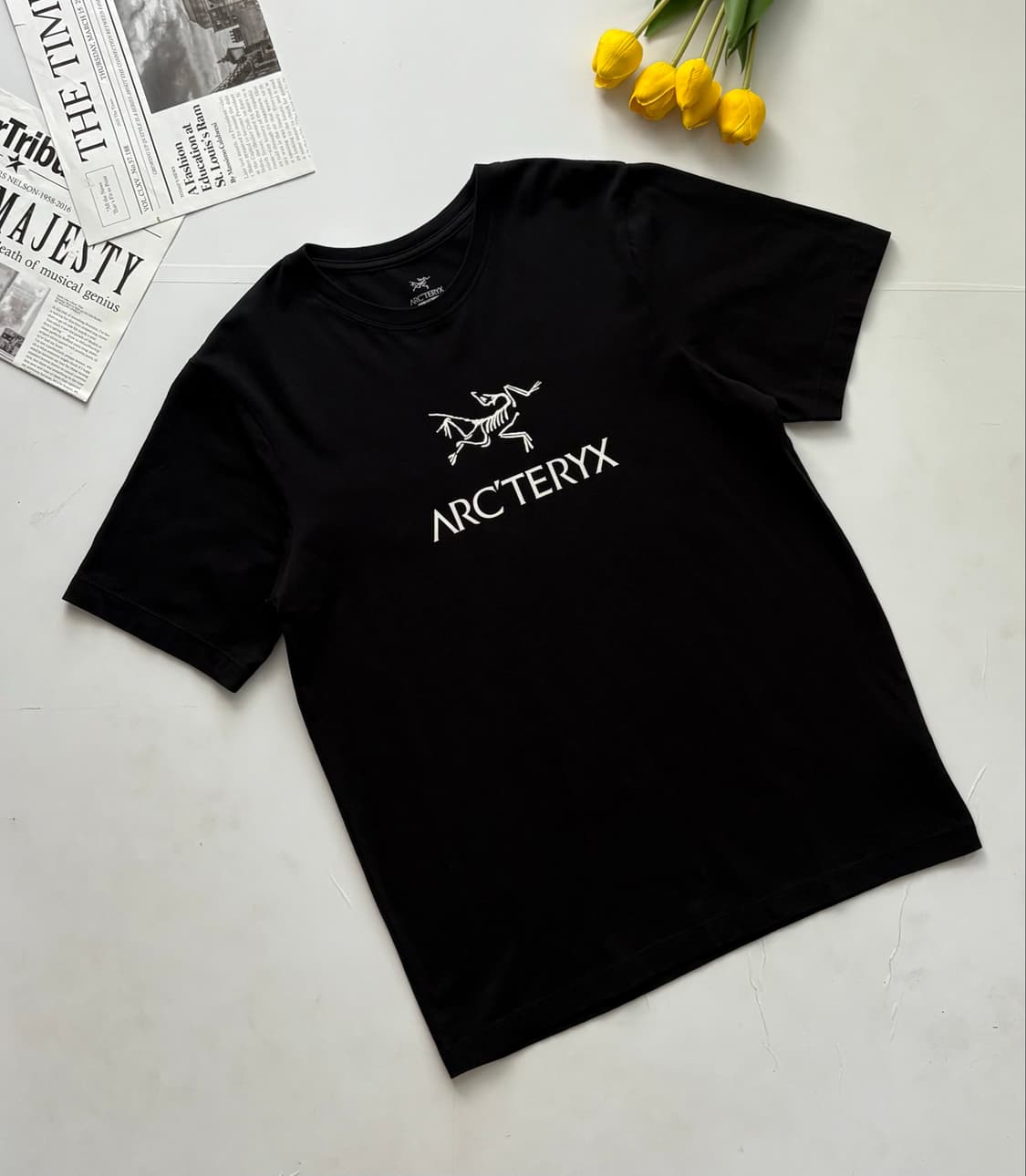 Arc'Teryx 아크테릭스 빅로고 라운드 반팔티 상품이미지1