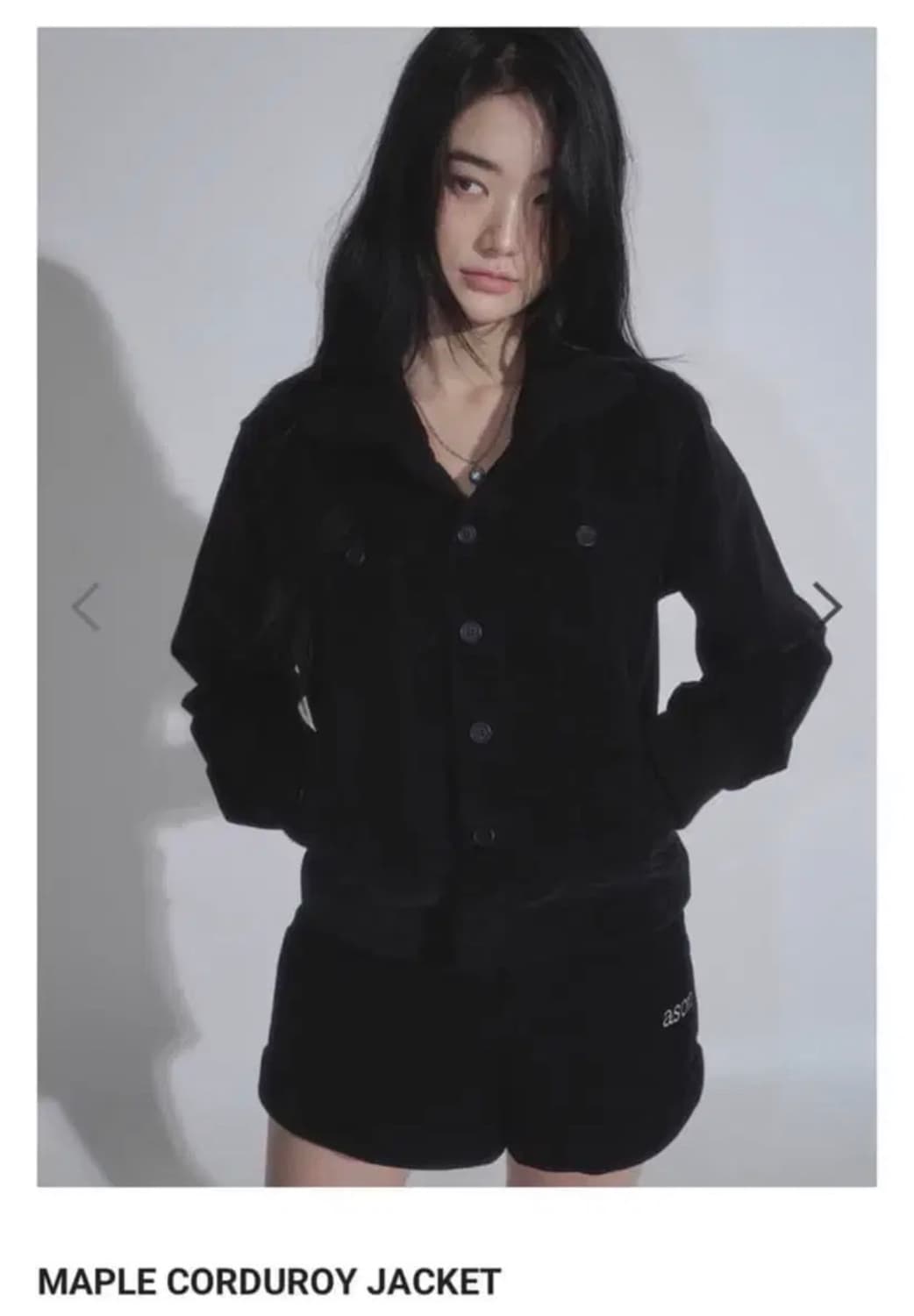 애즈온 메이플 코듀로이 자켓 상품이미지1