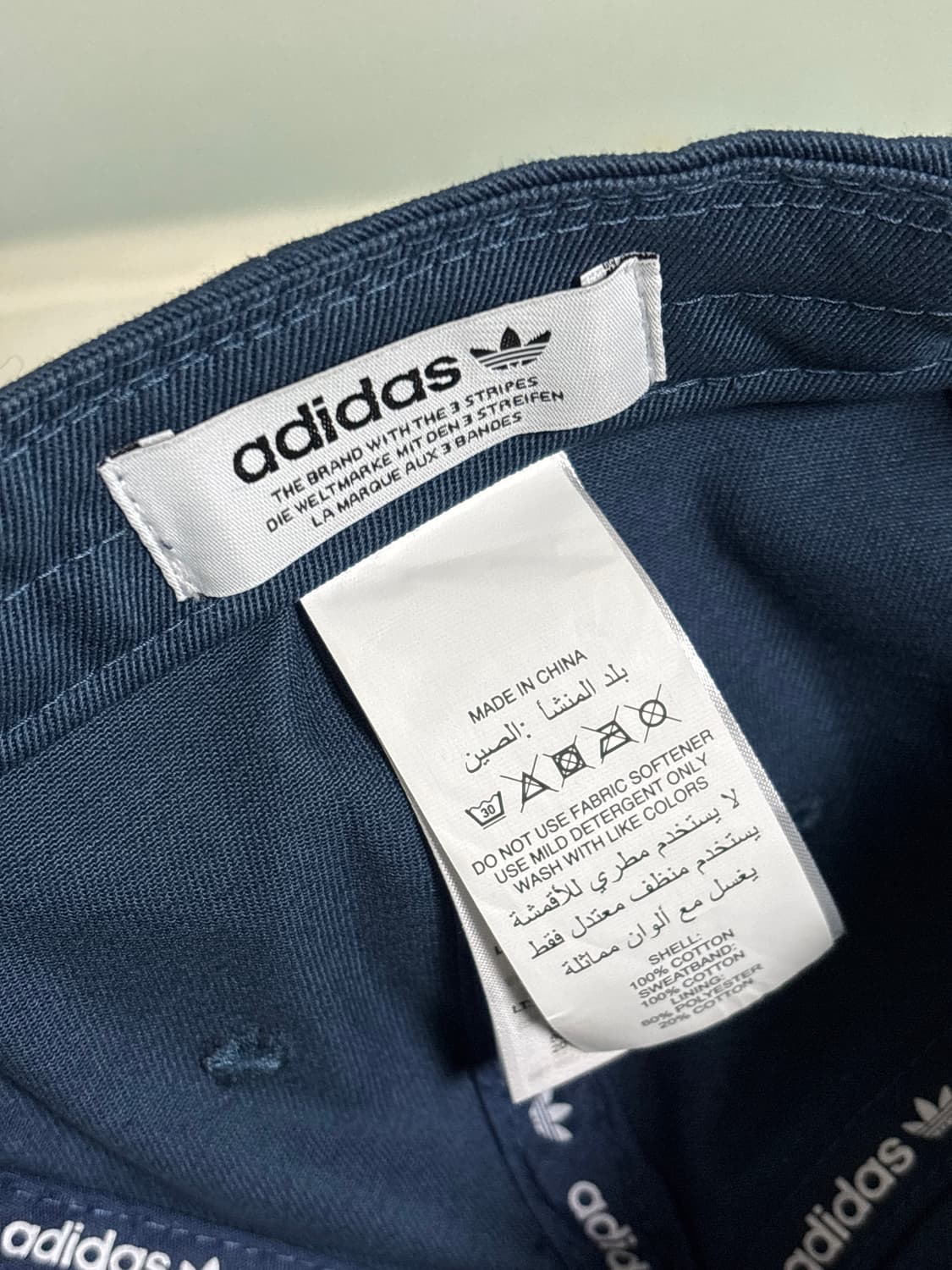 Adidas 아디다스 캡모자 네이비 남여공용 상품이미지5