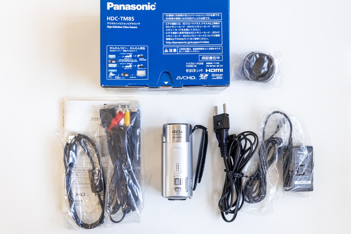 Panasonic HDC-TM85 / 빈티지 디지털 캠코더 상품이미지9