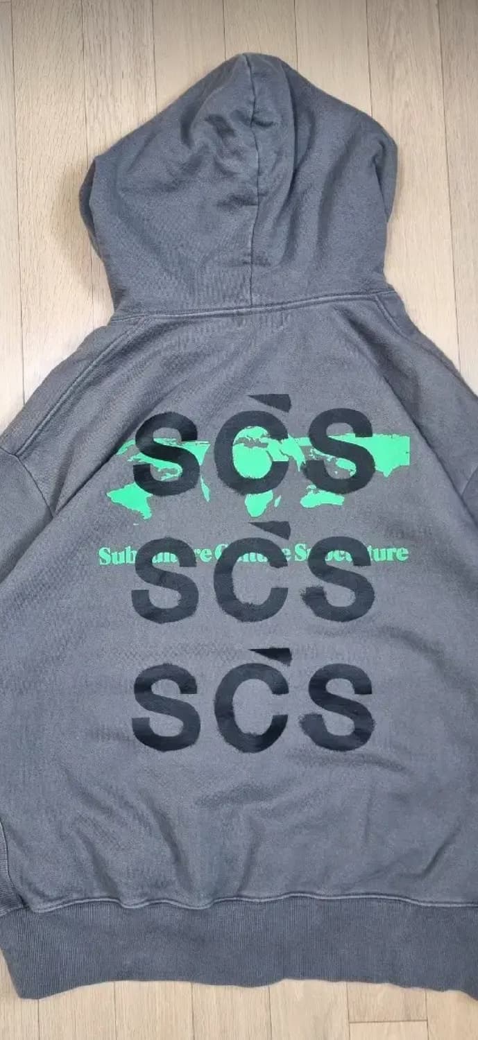 에스씨에스(SCS) 피그먼트 후드집업 L _ 남성 상품이미지6