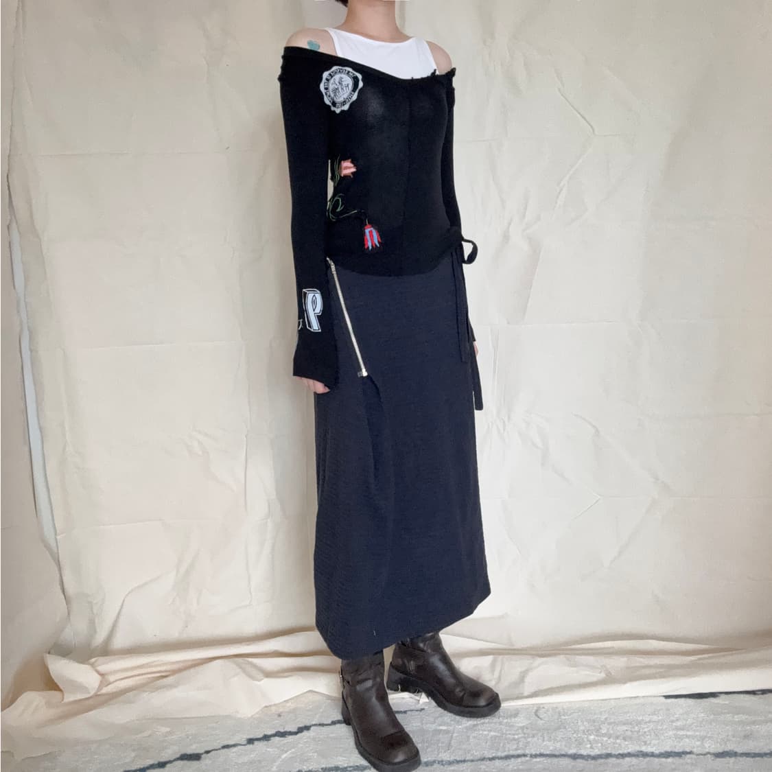 DIESEL Graphic Embroidered long sleeve 상품이미지4