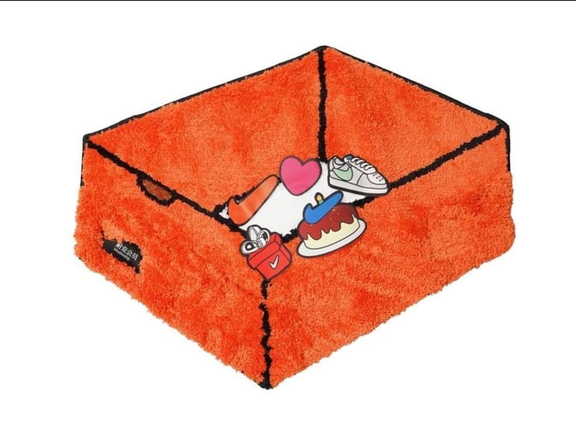 일본 새제품 나이키 한정판 에디션박스러그 매트 인테리어 룸일본과 한 의자 상품이미지6