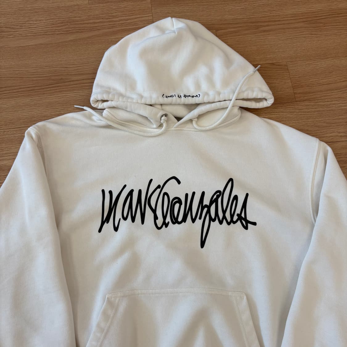 마크곤잘레스 화이트 후드티 S 상품이미지2