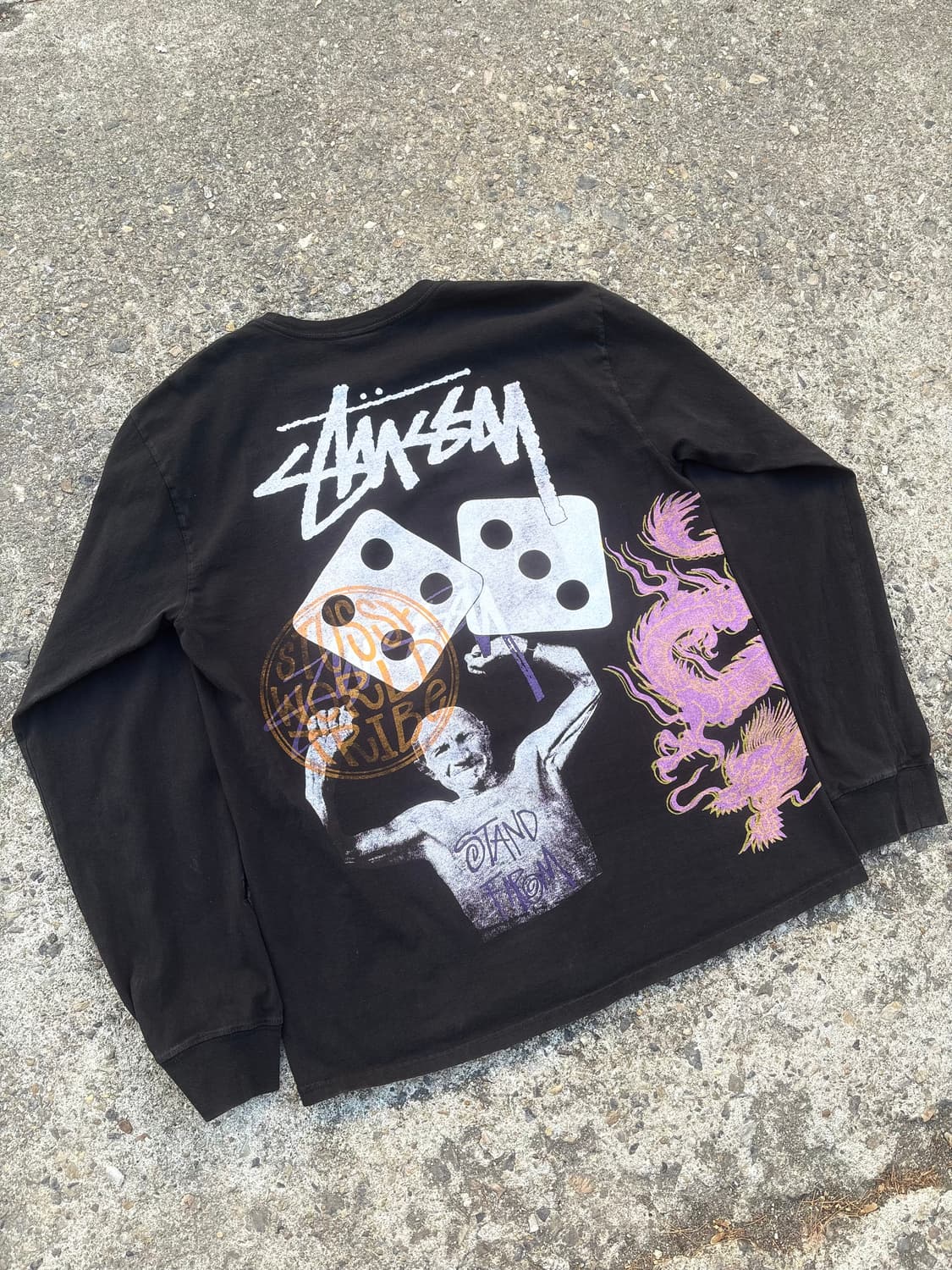 스투시 스트라이크 피그먼트 다이드 롱슬리브 상품이미지1