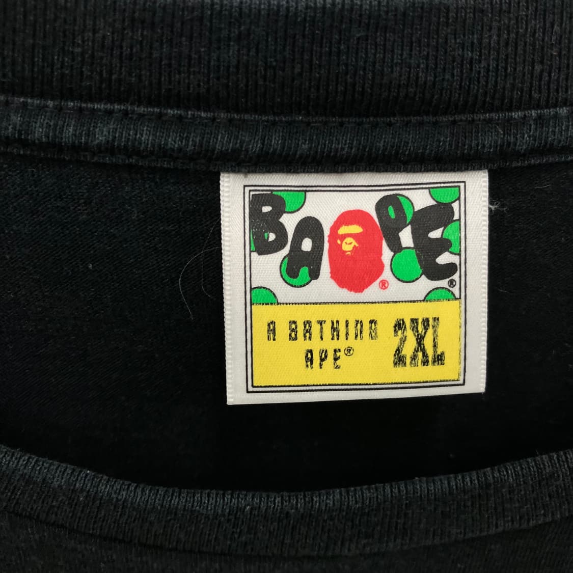 베이프 ABC닷 리플렉티브 컬리지 롱슬리브 2XL 상품이미지3