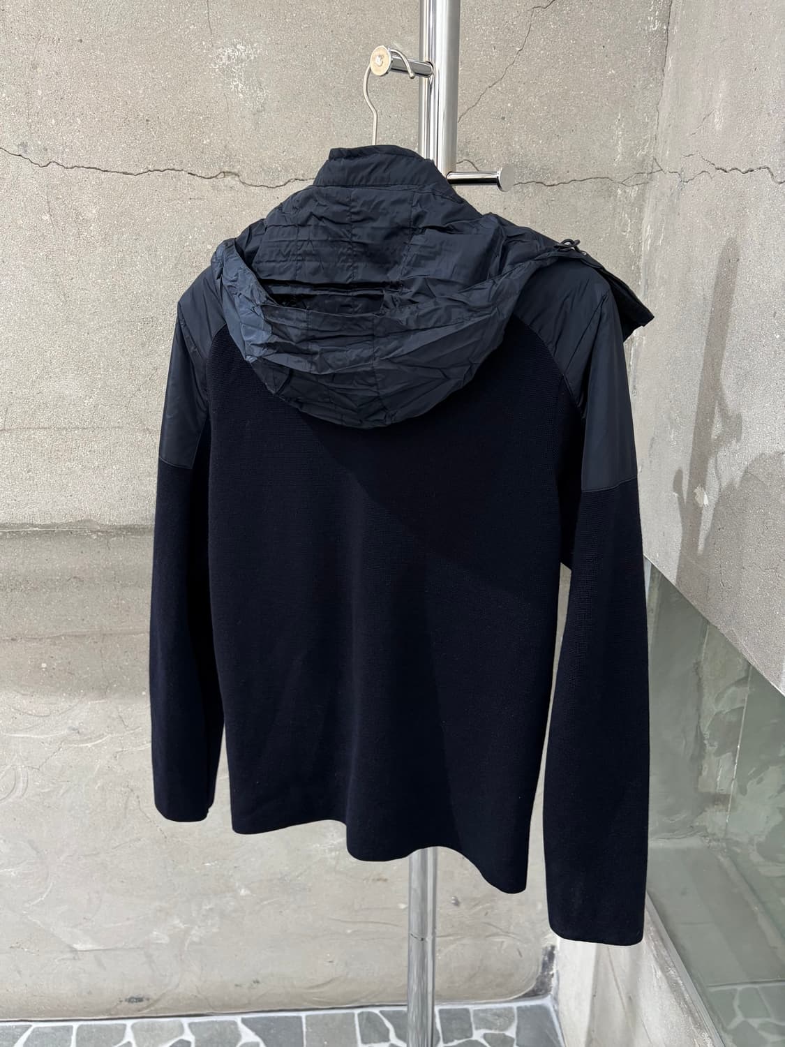 Prada 프라다 버진울 리나일론 하이브리드 집업 상품이미지7