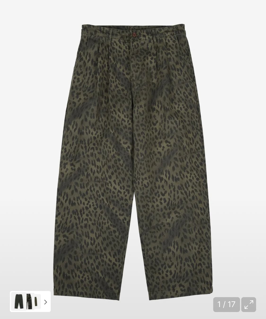 이알에스코 레오파드 팬츠 상품이미지1