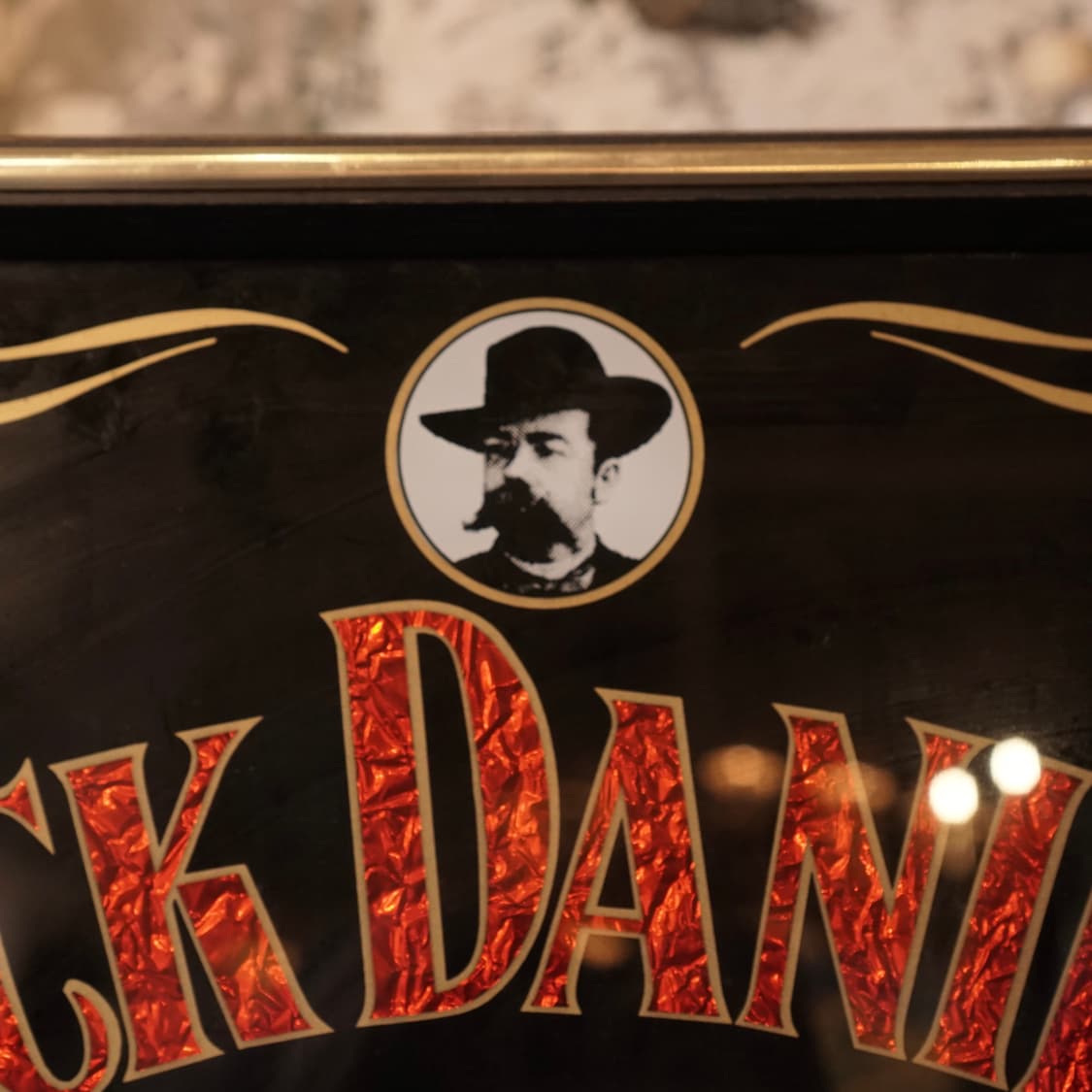 빈티지 잭다니엘 거울 액자 상품이미지3