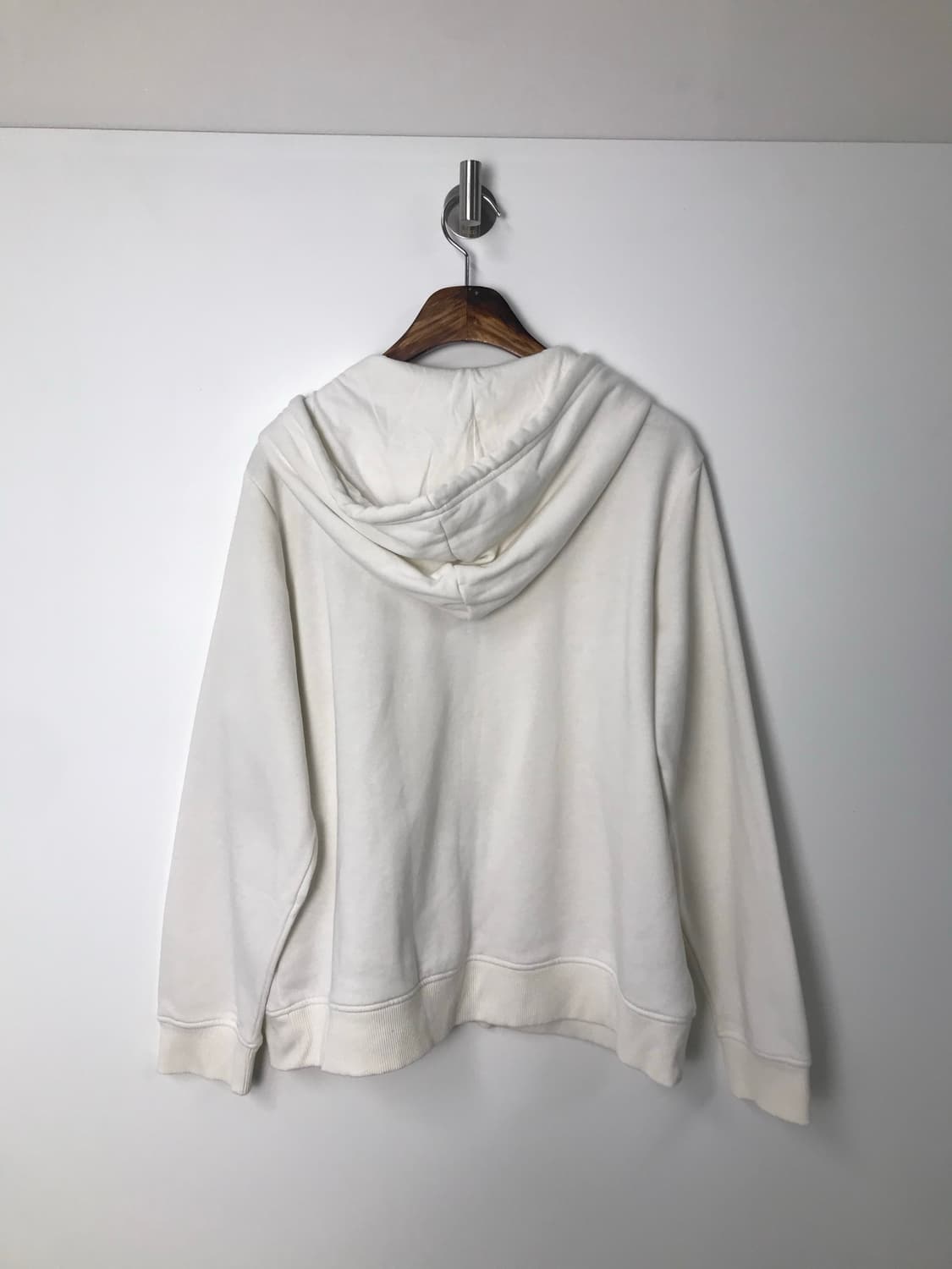 타미힐피거 자수로고 화이트 후드집업 상품이미지3